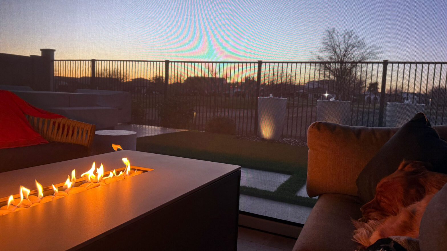 Motorized Patio Screen | Blue Sky Patio Shades